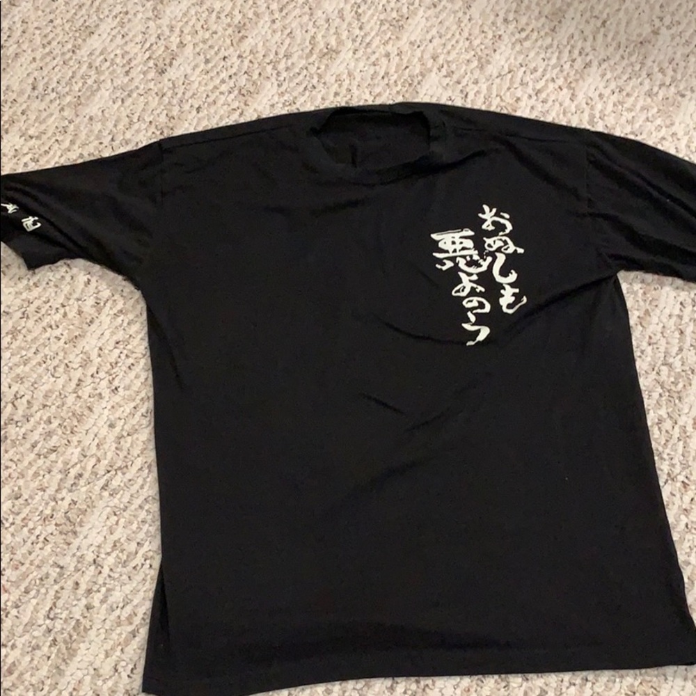 Black Script Tee